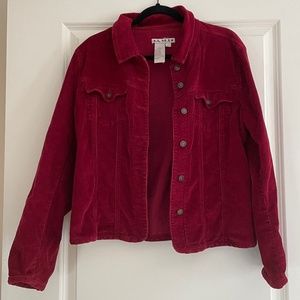 Vintage A. M. I. Garnet Corduroy Jacket